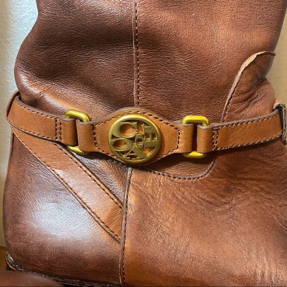 Coach Mysie Leather Riding Boots - Picture 3 of 10